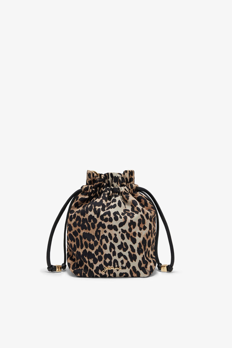 Mönstrad Bou Bucketpåse i leopard