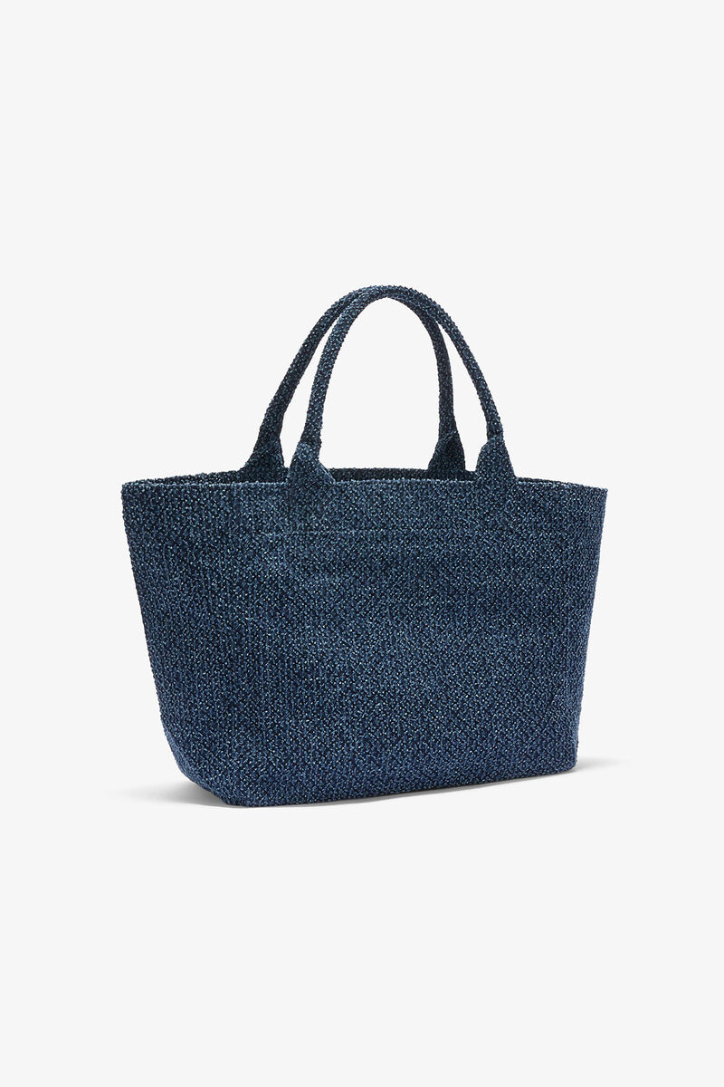 Denim Medium Bear Tote