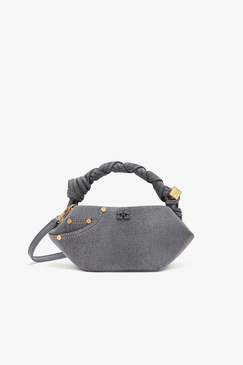 Vårdad grå mini boubag