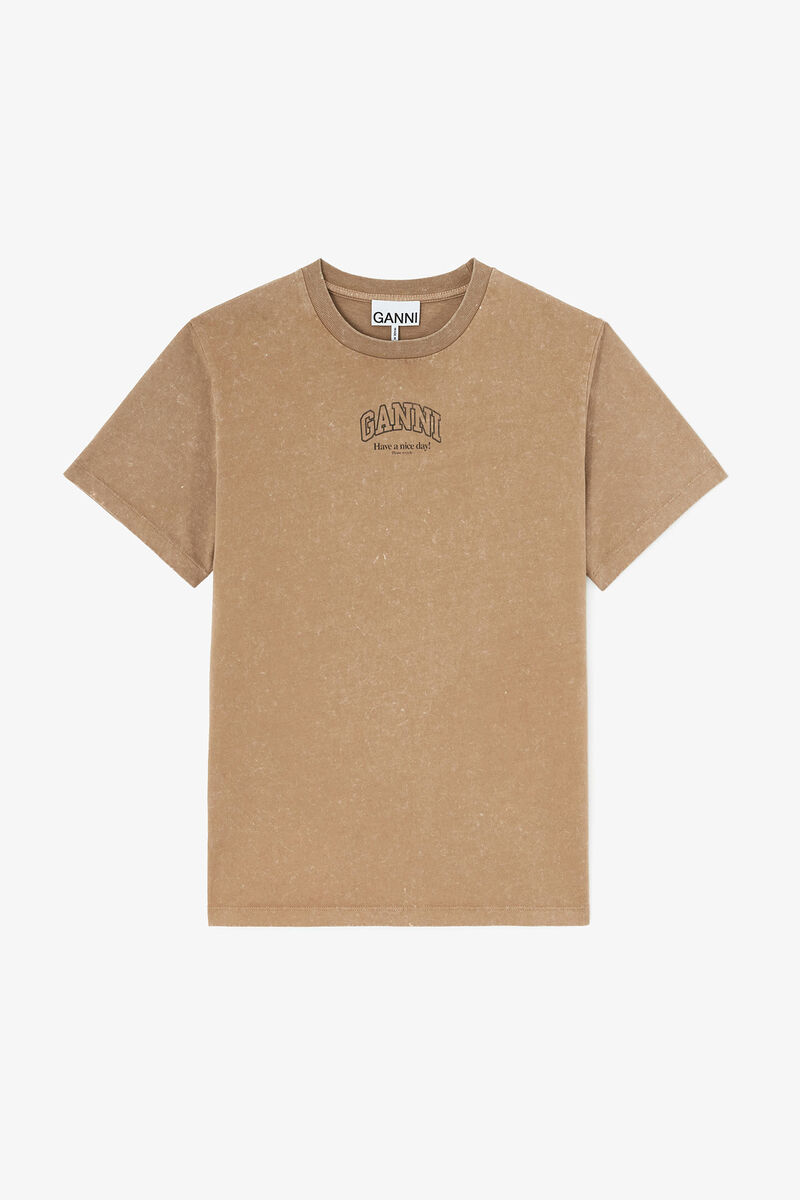 Essentials-T-shirt med vaskat effekt