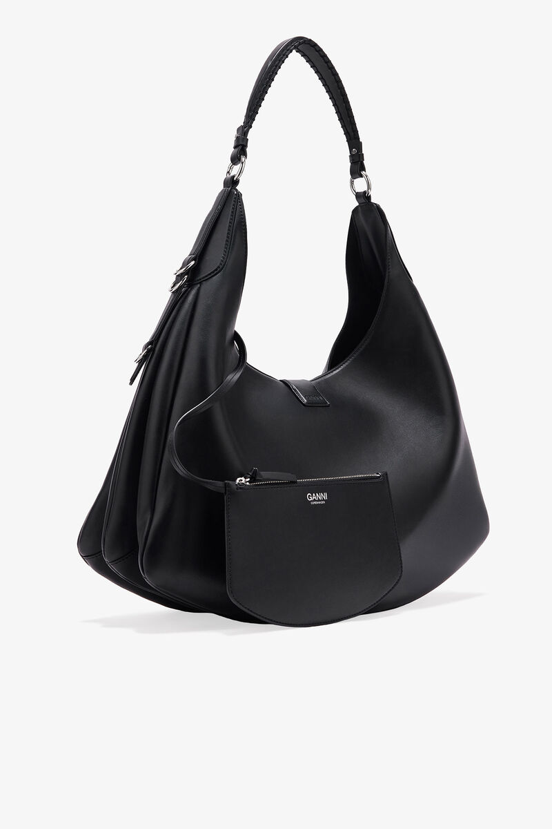 Svart stor Kat-bag