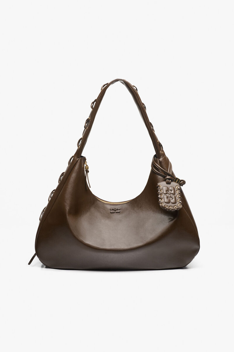 Mörk oliv Oleatex XXL Hobo-Handväska