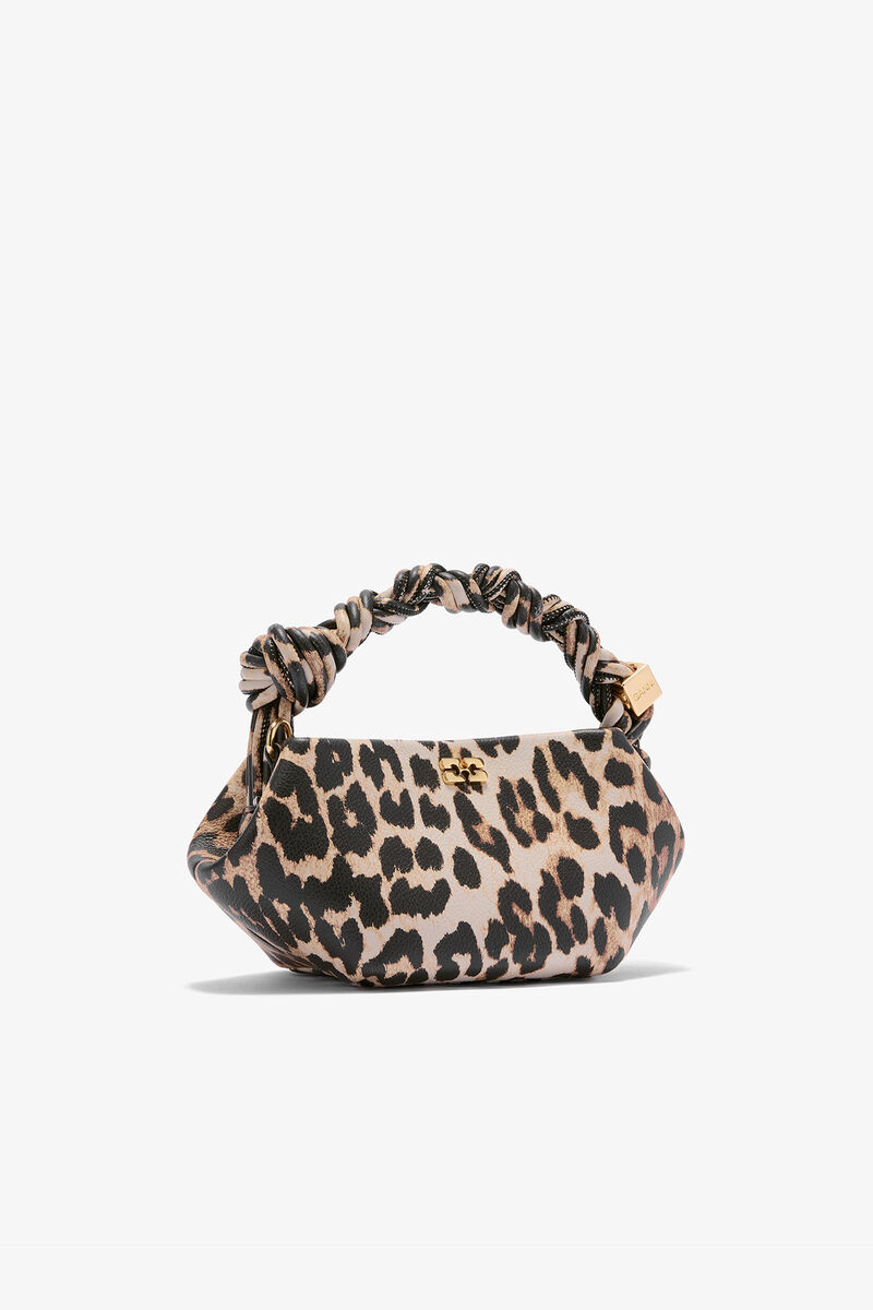 Leopardmönstrad mini bou bag