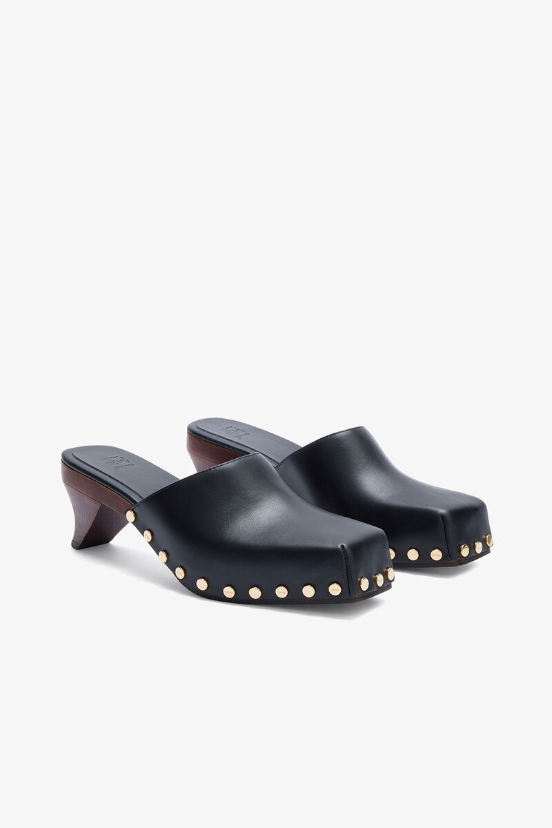 June Sabot Mule i Svart