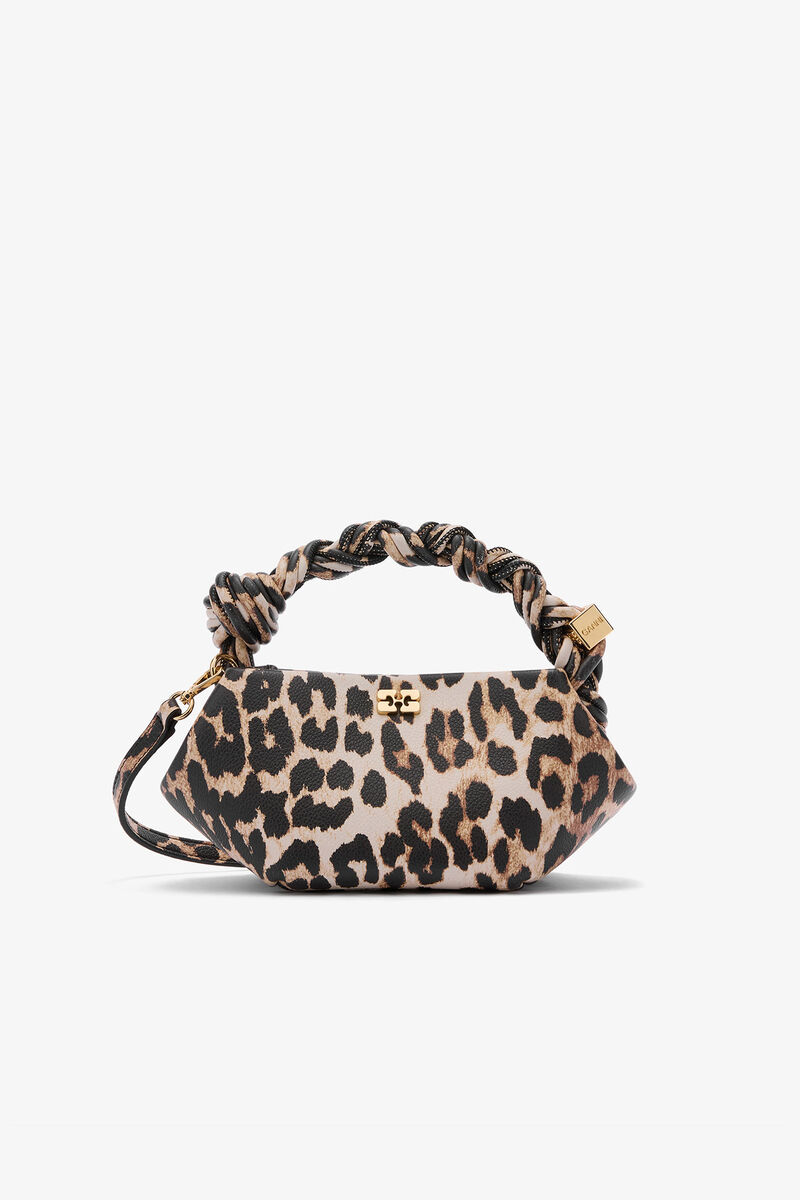 Leopardmönstrad mini bou bag