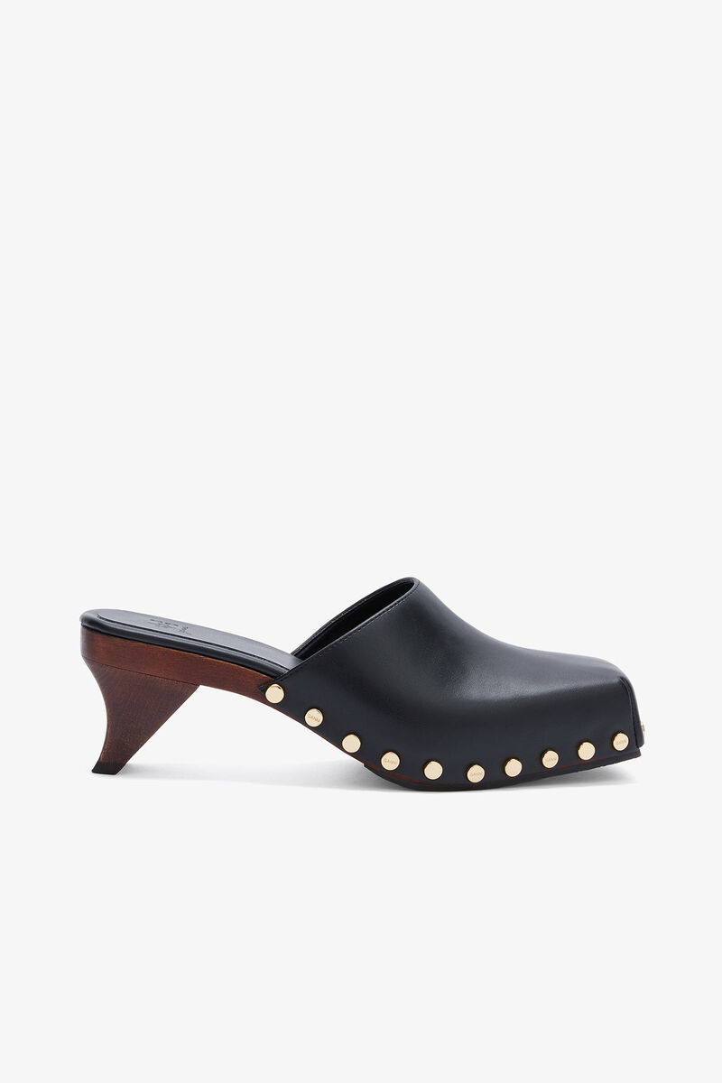 June Sabot Mule i Svart