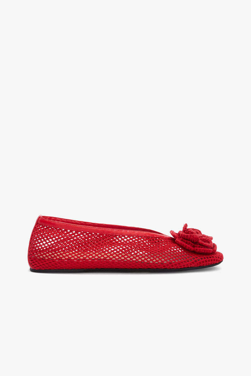 Jenny Ballerina i röd nät