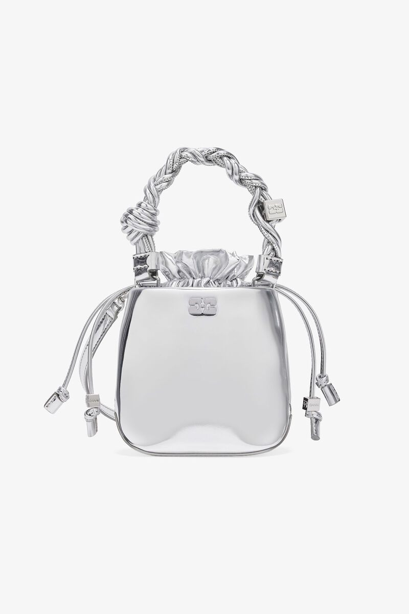 Silver Mini Bou-tyggbag