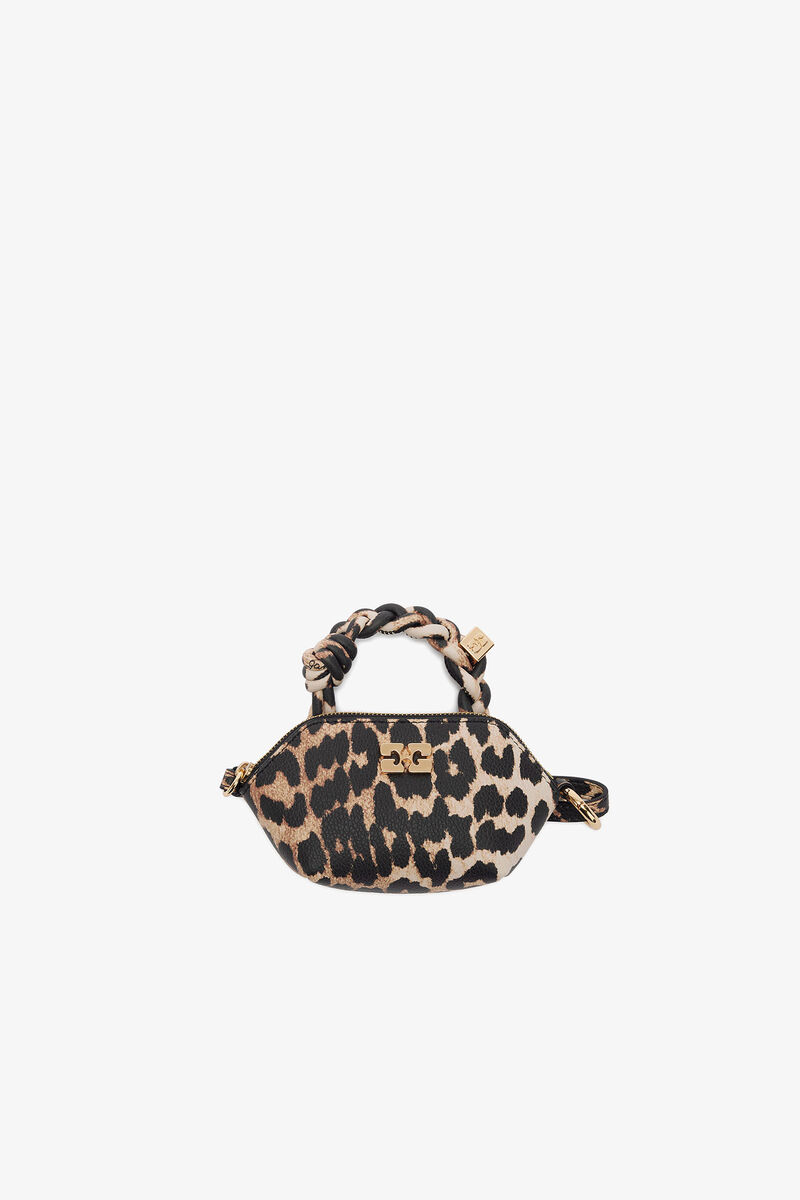 Leopardmönstrad Nano Bou Bag Nano