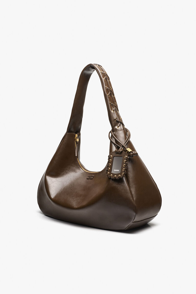 Mörk oliv Oleatex XXL Hobo-Handväska