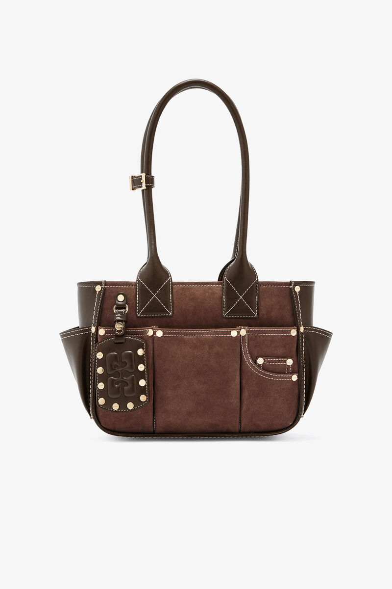 Liten posybag i bruna sveed