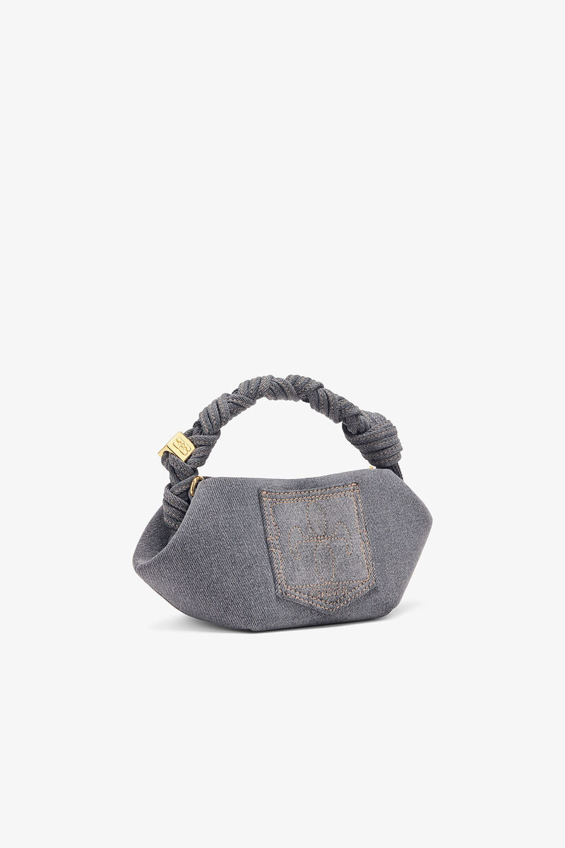 Vårdad grå mini boubag